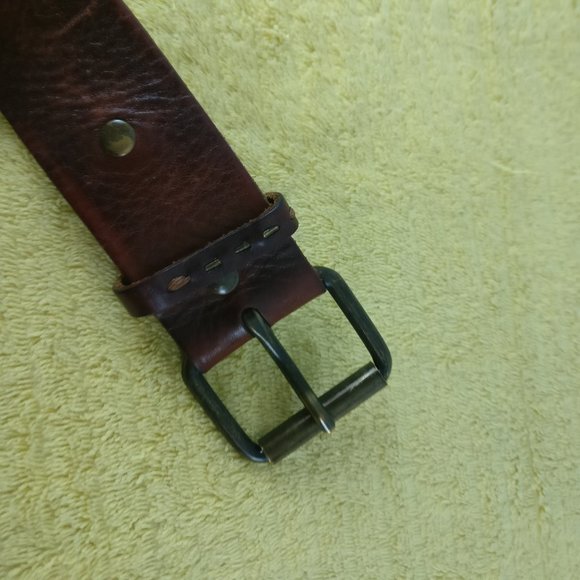 TRUE RELIGION Leather Rockstar belt, 100%Leather Upper Leather Lining 32 - Picture 10 of 10